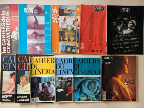 Lot revues cinema cahiers - revues,