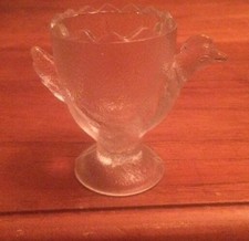 ANCIEN COQUETIER EN VERRE