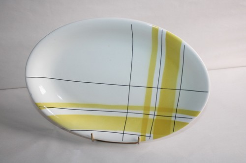 Plat service ovale - plat, en