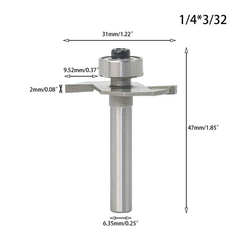 Fente couteau bit - couteau, for