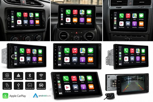 Autoradio din carplay - 2,