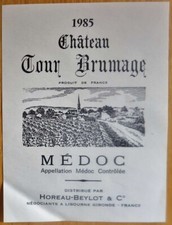 Etiquettes vin FRANCE CHATEAU