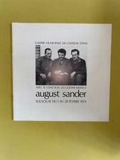 August Sander catalogue expo photo Toulouse 1979