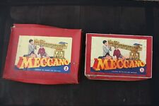 jouet enfant boite Meccano N° 2 d'origine + fascicule + partie de boite N°1 **