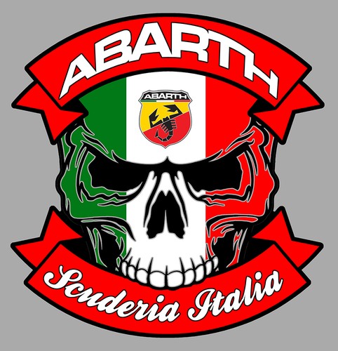 Abarth scuderia italia skull - abarth,