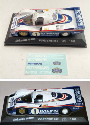 Decal additif rothmans porsche - decal,