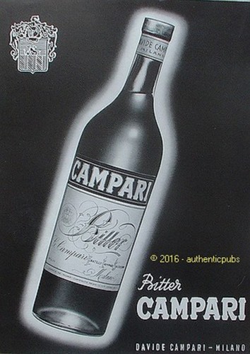 Publicite campari bitter - publicite,
