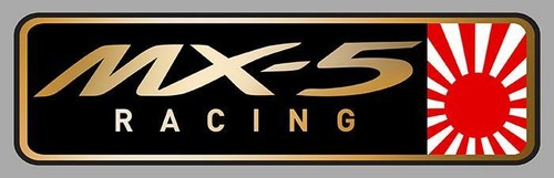 Mazda racing sticker - mazda,