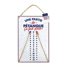 Compteur de points pétanque