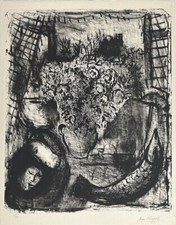 MARC CHAGALL - PAYSAGE -