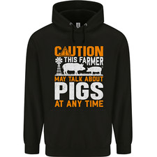 Caution Pigs Drôle Ferme