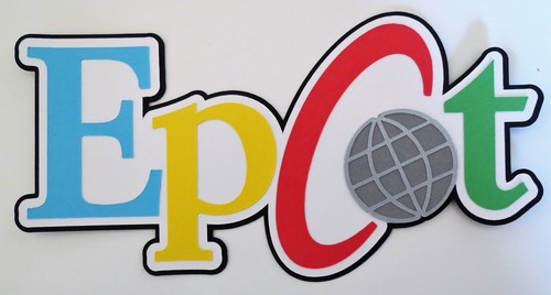 Epcot disney title paper - disney, die