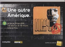 Une autre Amérique Black in USA Fnac 2006 (Jimmy Hendrix Chester Himes Spike Lee