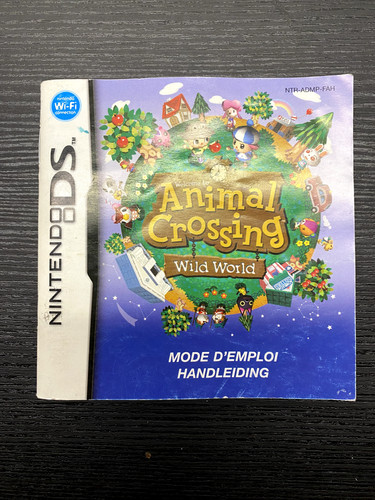 Notice seule animal crossing - notice,