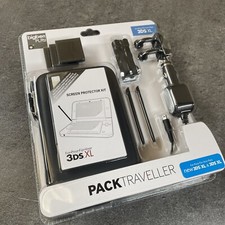 NEUF NEW pochette stylet écouteurs noir nintendo DS lite DSI XL 3DS XL chargeur