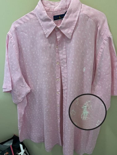 Polo ralph lauren pink - ralph, linen