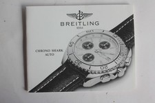 BREITLING livret notice montre Chrono Shark Auto (74237)