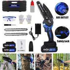 Scie à bois électrique sans fil Mini scie à chaîne Travail du bois avec batterie