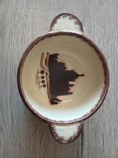 Bol  Orientaliste FAIENCE DE NIDERVILLER St Sophie Turquie 