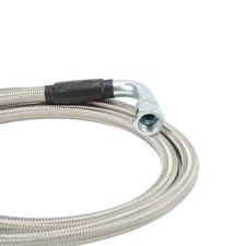 Transmission Cooler Hose Metal Cooling Lines Fitting Kit For TH350 700R4 TH400