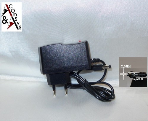 Alimentation 5mm bouchon - 5,5mm,
