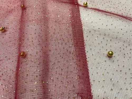 Tissu tulle paillette - tissu,
