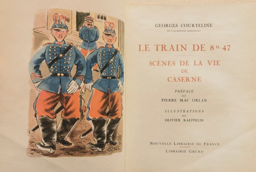 Georges courteline train de - georges,