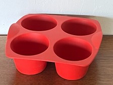Tupperware - Moule en silicone pour 4 Maxi Muffins / TBE !!!