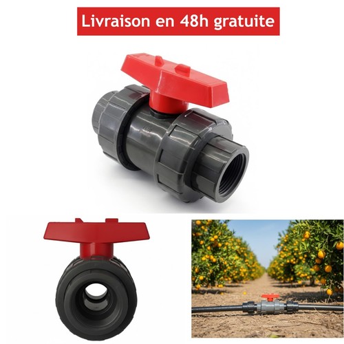 Robinet arrêt pvc - d'arrêt, mm