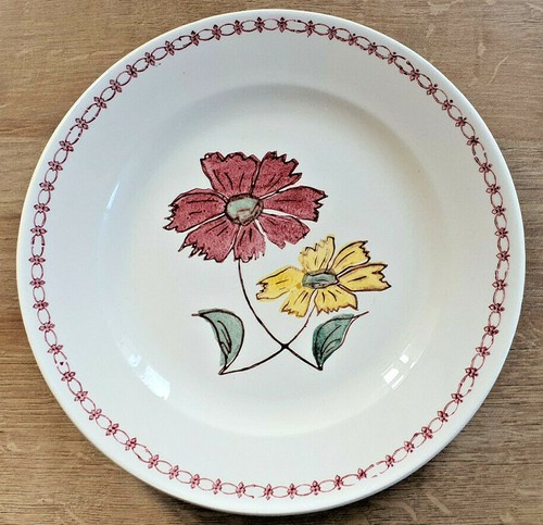Ancienne assiette décorative - assiette,