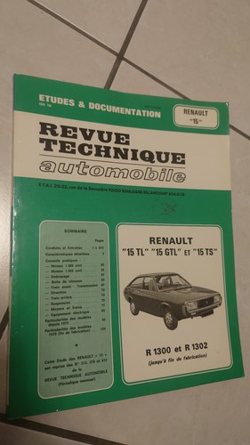 Rta renault 15 gtl - renault, /