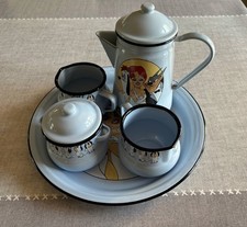 Lot d'articles Tex Avery Démons Et Merveilles, en tôle émaillée , 1996