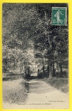 cpa 95 - BAILLET en FRANCE (Val d'Oise) Promenade du CHÂTEAU Portail Grille