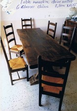 table de ferme ou de