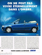 PUBLICITE ADVERTISING 065  1994   la Fiat Punto cabriolet