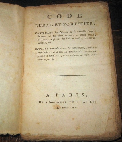 Code rural forestier - code,