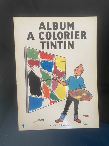 Tintin album à colorier - ,