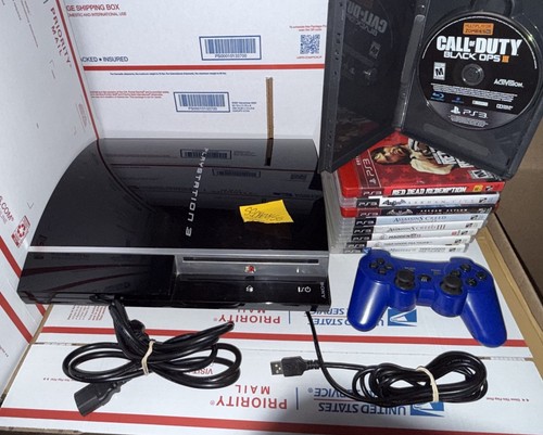 Sony playstation ps3 fat - sony, 3