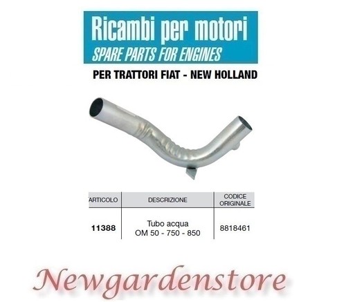 Tuyau eau 11388 tracteur - 11388,