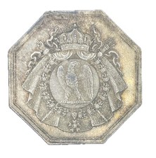 Jeton / Médaille octagonal en