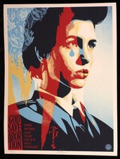 SHEPARD FAIREY God Save