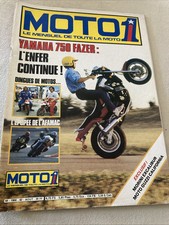 Revue moto 1 N° 42 FZX750 Guzzi Florida Morini Excalibur SRx600 CB450S Afamac