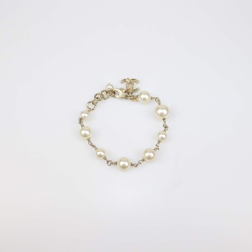 Bracelet chanel gold - tone, faux