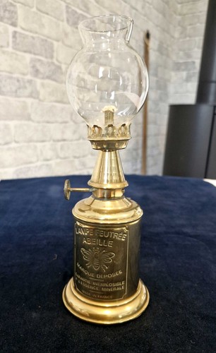 Ancienne lampe pétrole - lampe, à
