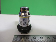 WILD Heerbrugg Suisse Fluotar Objectif 50X Microscope Pièce Phase Comme Pic