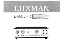 Owner's Manuel D'Instructions