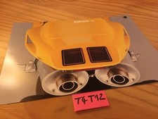 Ducati 748 prospectus moto brochure publicité prospekt