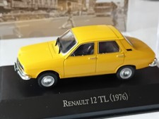Renault 12TL 1976 1/43 Modèle Sud-américain. Jaune pâle. Neuf boîte. 