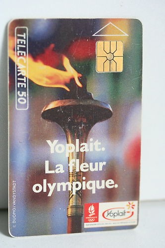 Telecarte yoplait fleur - yoplait,