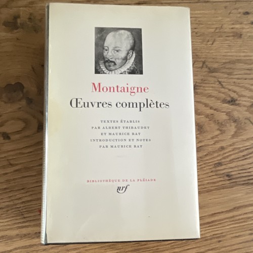 Gallimard montaigne œuvres - gallimard,